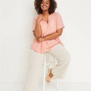 Lane Bryant linen pants